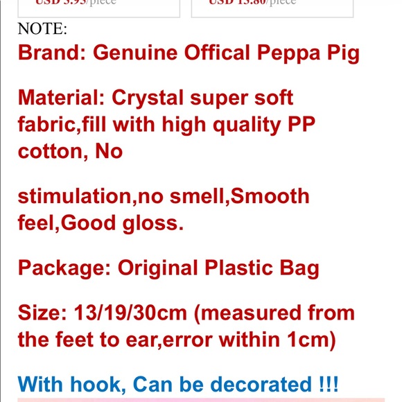 🦓New🦓Zoe Zebra is a friend of Peppa Pig too.🦓 - Picture 4 of 4